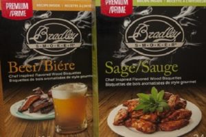 announcing beer and sage wood bisquettes from bradley smoker