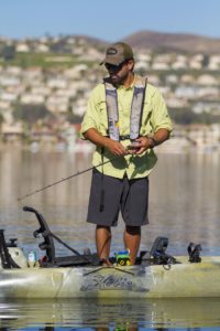 Americana Outdoors Review Hobie Outback Fishing Kayak Standing