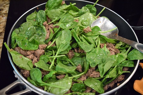 ingredients add spinach