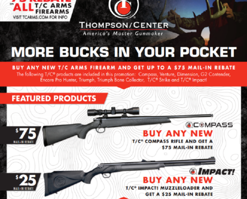 Thompson/Center Arms Launches Mail-in Rebate