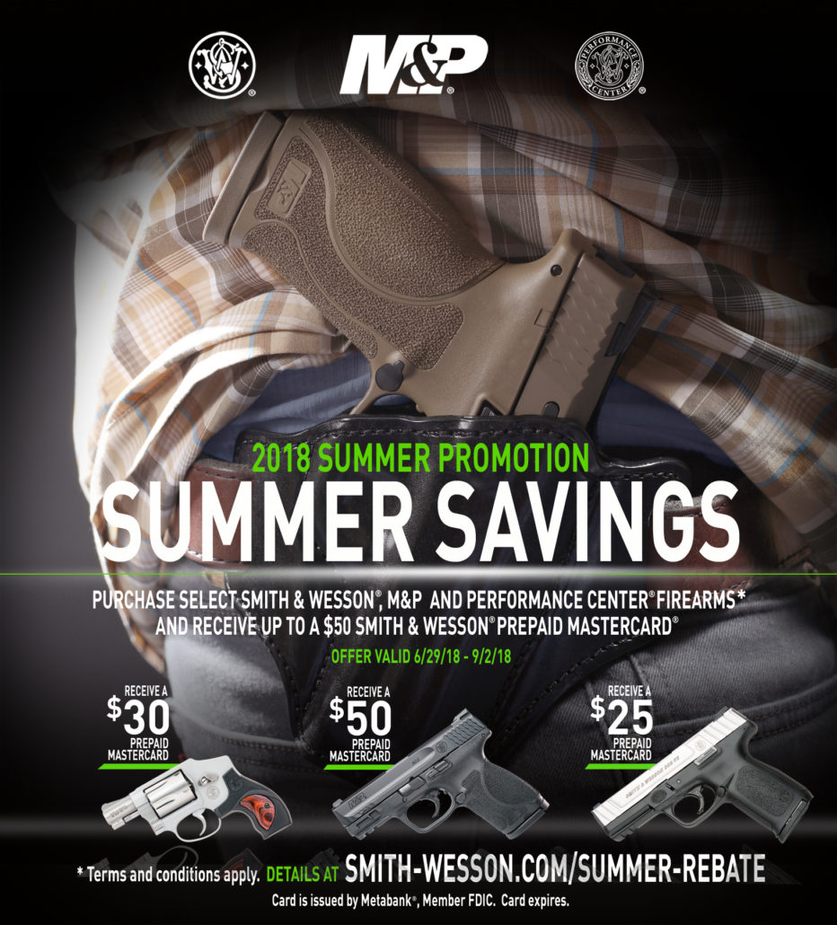 smith-wesson-launches-summer-savings-rebate