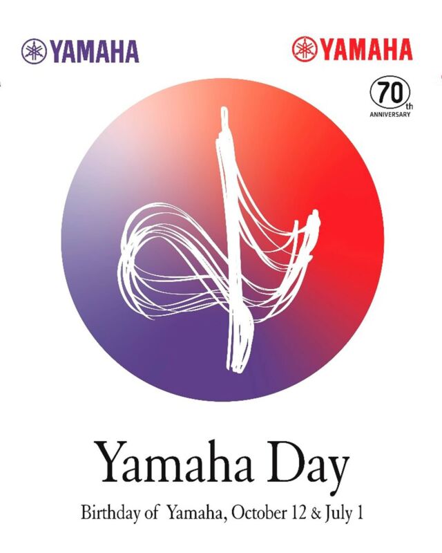 🎉🎊🎉 HAPPY Birthday, YAMAHA!!! 🎉🎊🎉

Repost from @yamahaoutboards
•
Today is Yamaha Day, a 2-part celebration commemorating the birth of both Yamaha Music and Yamaha Motors. This graphic symbolizes the emotional and dynamic sense of rhythm familiar to both music and engines. It embodies the brand’s guiding “Kando” principle, which aims to connect creators, users, and all those involved. #HappyBirthdayYamaha #70thAnniversary