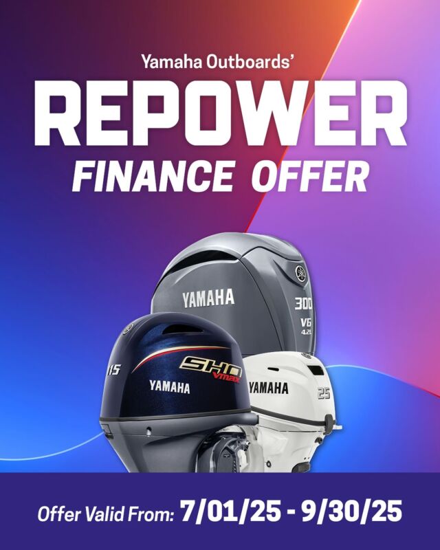 🙌🤑🙌

Repost from @yamahaoutboards
•
Make 2025 the year you achieve your REPOWER goals! Take advantage of our Repower finance offer, now extended until September 30, 2025. ↗️ LINK IN BIO for complete details.